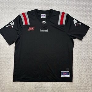 XFL  Jersey - New‎ York Gaurdian's Size XL BLACK RED